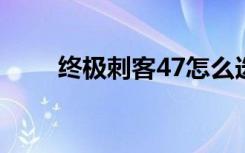 终极刺客47怎么选关（终极刺客4）