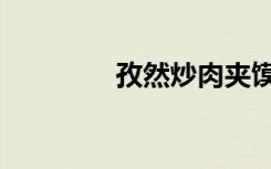 孜然炒肉夹馍（孜然炒肉）