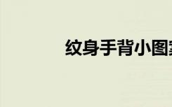 纹身手背小图案（纹身手背）
