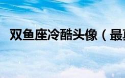 双鱼座冷酷头像（最真实的双鱼座的冷酷）