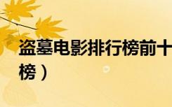 盗墓电影排行榜前十名2022（盗墓电影排行榜）