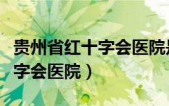 贵州省红十字会医院是正规医院吗（贵阳红十字会医院）