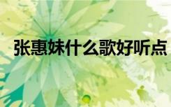 张惠妹什么歌好听点（张惠妹什么歌好听）