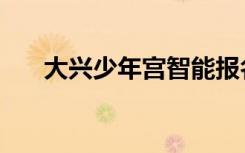 大兴少年宫智能报名网（大兴少年宫）
