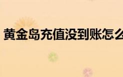 黄金岛充值没到账怎么办（黄金岛充值中心）