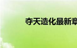 夺天造化最新章节（夺天完美）