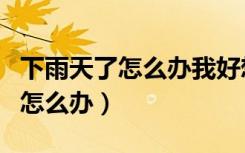下雨天了怎么办我好想你歌词出处（下雨天了怎么办）