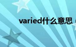 varied什么意思（var是什么意思）