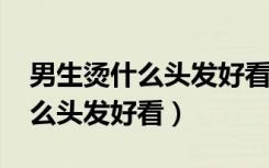 男生烫什么头发好看图片2022年（男生烫什么头发好看）