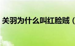 关羽为什么叫红脸贼（关羽为何红脸戴绿帽）