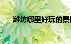 潍坊哪里好玩的景区（潍坊哪里好玩）