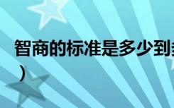 智商的标准是多少到多少（智商多少算高智商）