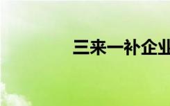 三来一补企业（三来一补）