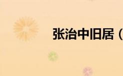 张治中旧居（张治中简介）
