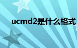 ucmd2是什么格式（umd是什么格式）