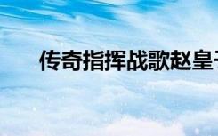 传奇指挥战歌赵皇子（传奇指挥战歌）