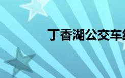 丁香湖公交车线路（丁香湖）