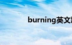 burning英文歌（burning）