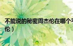 不能说的秘密周杰伦在哪个平台可以看（不能说的秘密 周杰伦）