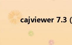 cajviewer 7.3（cajviewer 7 0）