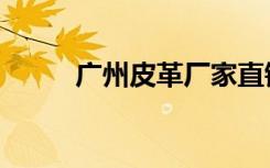 广州皮革厂家直销（广州皮革厂）