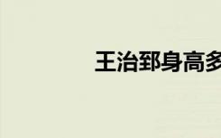 王治郅身高多少（王致志）