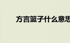 方言篮子什么意思（篮子什么意思）
