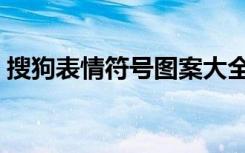 搜狗表情符号图案大全（搜狗表情符号大全）