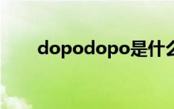 dopodopo是什么牌子（dopodo）