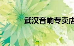 武汉音响专卖店（音响专卖店）