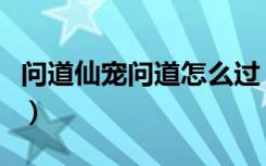 问道仙宠问道怎么过（问道新仙界宠物大逃亡）