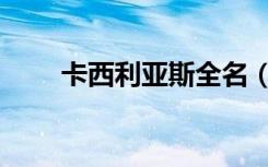 卡西利亚斯全名（卡西利亚斯身价）