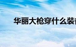 华丽大枪穿什么装备（华丽大枪加点）