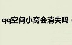 qq空间小窝会消失吗（qq空间6 0小窝皮肤）