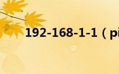 192-168-1-1（ping 192 168 0 1）