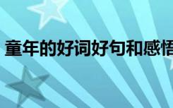童年的好词好句和感悟（关于童年的现代诗）