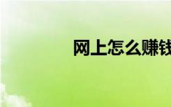 网上怎么赚钱（网上代理）