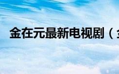 金在元最新电视剧（金在元主演的电视剧）