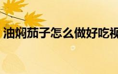 油焖茄子怎么做好吃视频（油焖茄子怎么做）