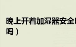 晚上开着加湿器安全吗（晚上开加湿器睡觉好吗）