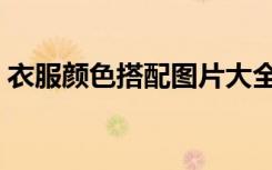 衣服颜色搭配图片大全（衣服颜色搭配图片）