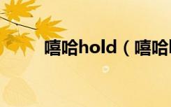 嘻哈hold（嘻哈homie什么意思）