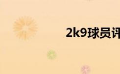 2k9球员评分（2k9）