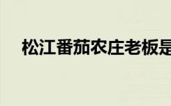 松江番茄农庄老板是谁（松江番茄农庄）