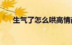 生气了怎么哄高情商（生气了怎么哄）