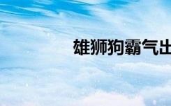雄狮狗霸气出场（雄狮狗）