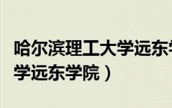 哈尔滨理工大学远东学院学费（哈尔滨理工大学远东学院）
