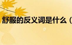 舒服的反义词是什么（永远的反义词是什么）