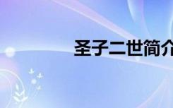 圣子二世简介（圣子二世）