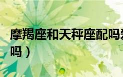 摩羯座和天秤座配吗爱情（摩羯座和天秤座配吗）